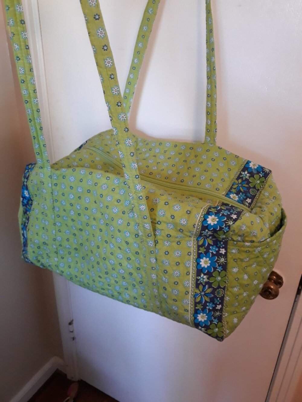 Vera Bradley Large Quilted Duffel Bag